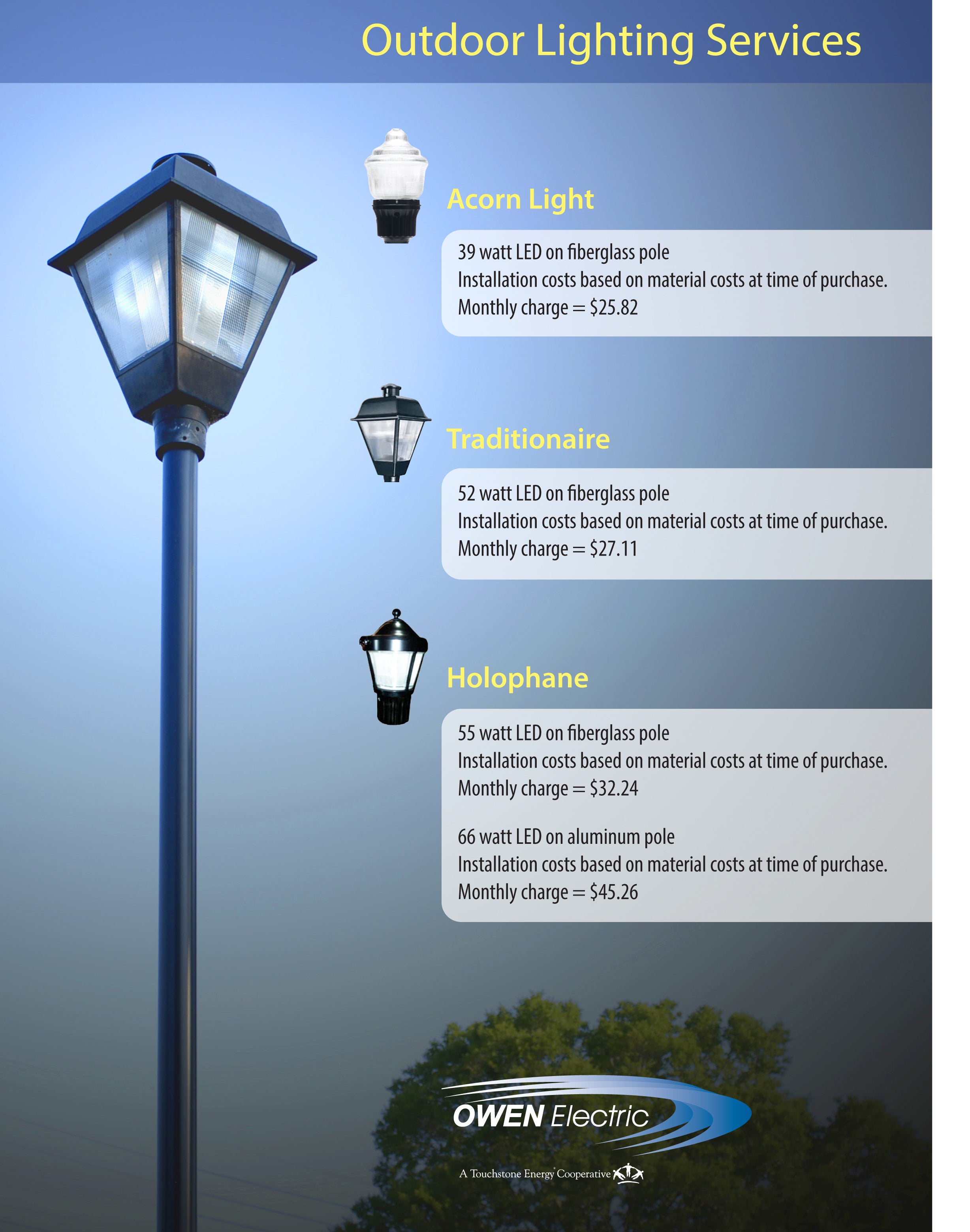 Outdoor Lighting Options