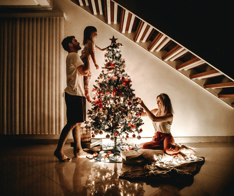 Decorating for Christmas